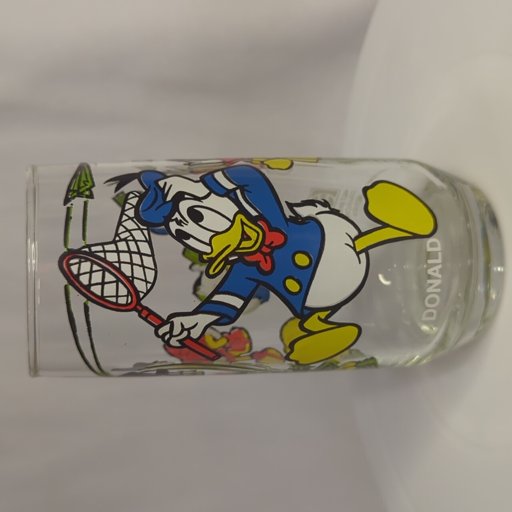 Vintage 1978 Disney Collector Series Pepsi Donald Duck and Scrooge Tall Cup